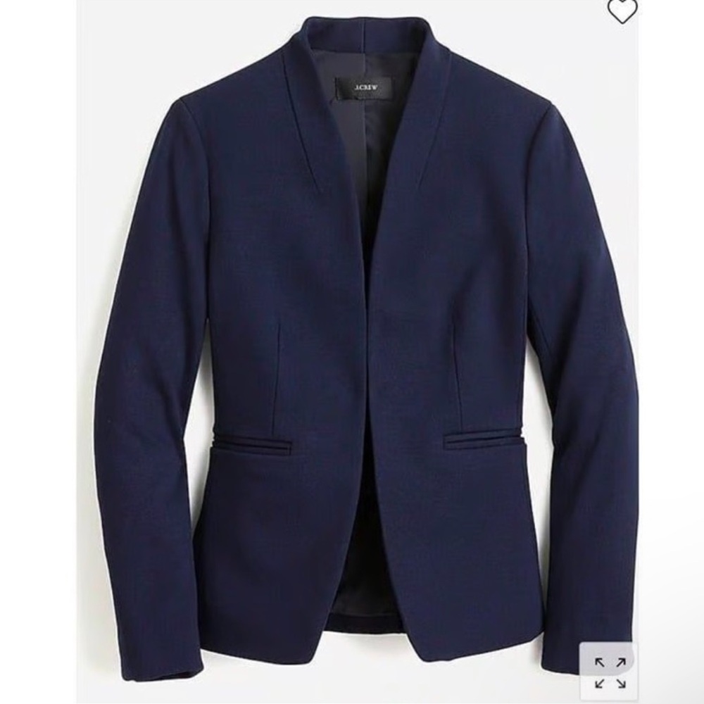 J. Crew Women’s New Going-out blazer in stretch twill